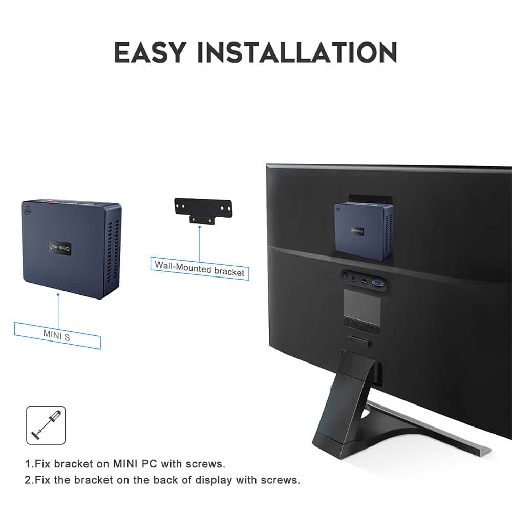 Beelink Mini S EASY TO INSTALL