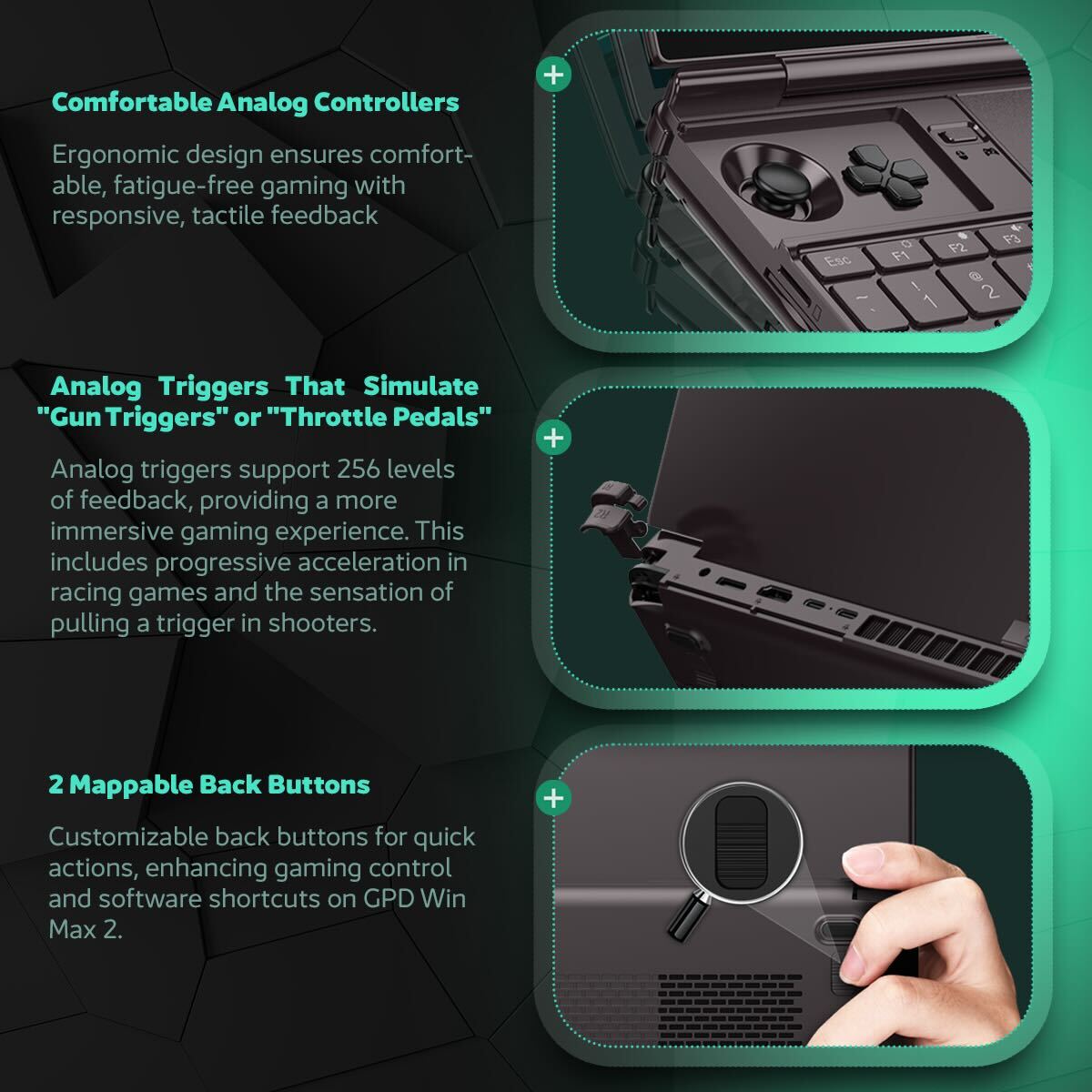 GPD WIN MAX 2 2024 Handheld Gaming PC - Image 7
