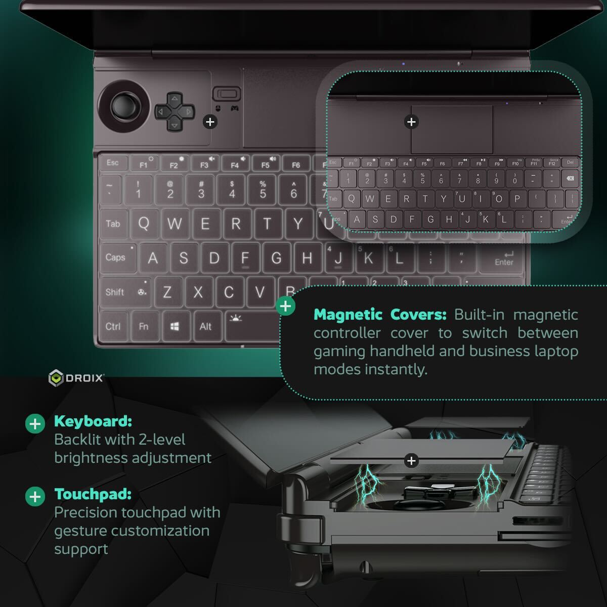 GPD WIN MAX 2 2024 Handheld Gaming PC - Image 6