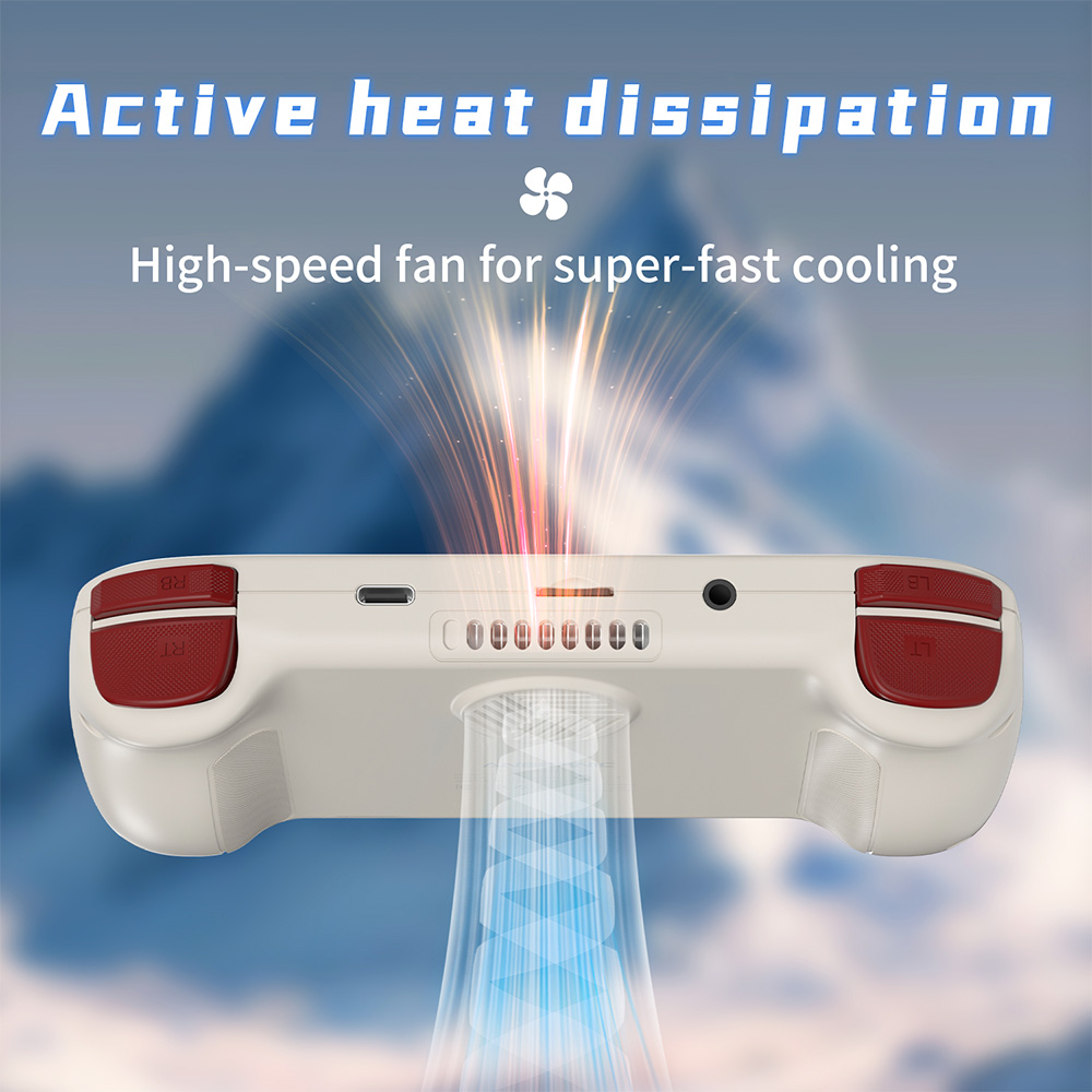 Cooling: Includes a high-speed fan and active heat dissipation for sustained performance during extended gaming sessions.
